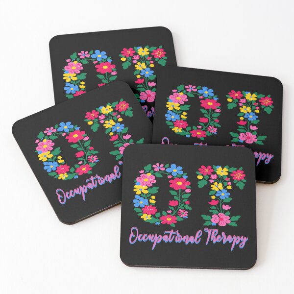 Item preview, Occupational Therapy Vintage Flower OT OTA Therapist designed and sold by Colorfulman.