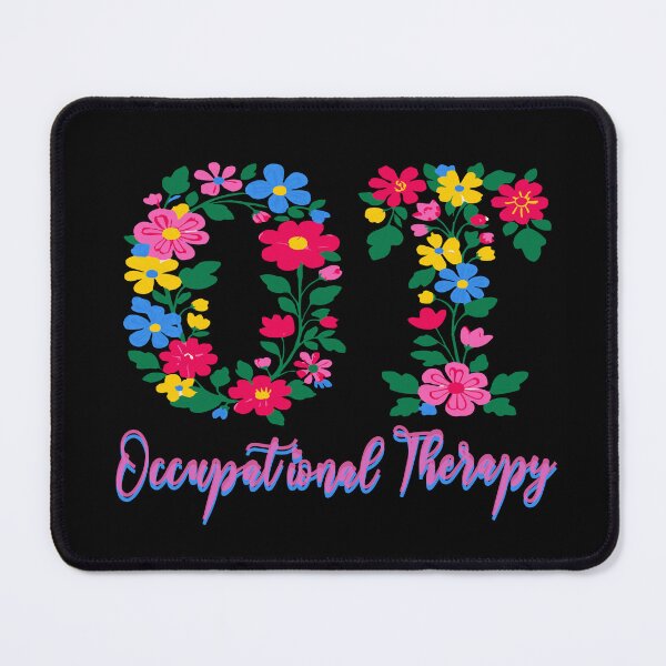Item preview, Occupational Therapy Vintage Flower OT OTA Therapist designed and sold by Colorfulman.