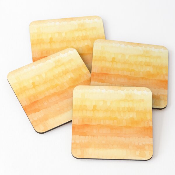 Item preview, Orange Strokes Watercolor designed and sold by DigitaICraft.