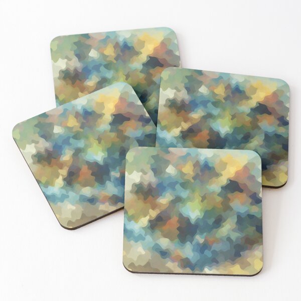 Item preview, Earthy Tones Abstract Patchwork designed and sold by Patternair.