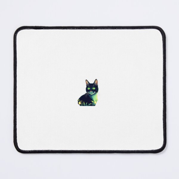 Item preview, Cat with glowing eyes designed and sold by Kenji11.