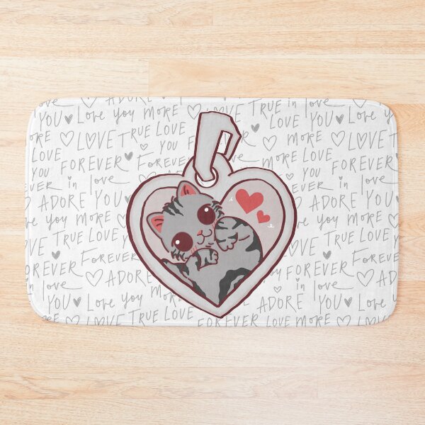 Item preview, Love Locket with Gray Tabby Cat designed and sold by BGMeYou.
