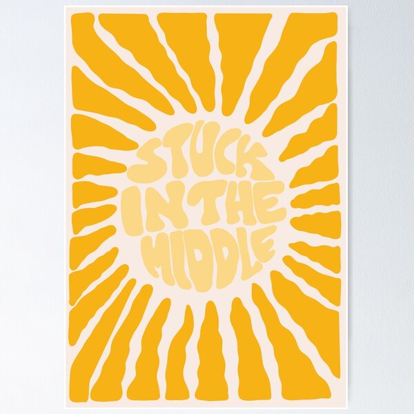Item preview, Stuck In The Middle designed and sold by studioartbymary.