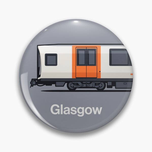 Artikelvorschau, Glasgow 3rd Gen Grey World Train Side Scotland entworfen und verkauft von VoodooCircus.