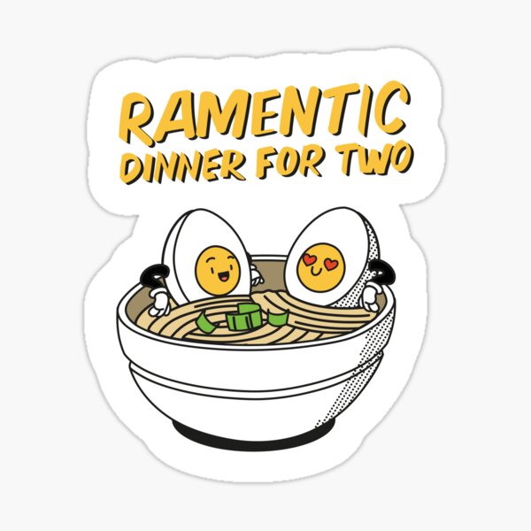 Vista previa del artículo con la obra «Fecha de ramen», diseñado y vendido por The-Illuskater.