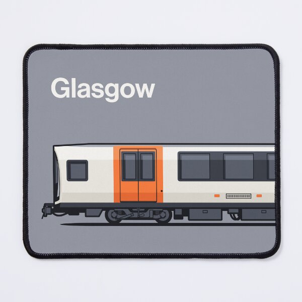 Item preview, Glasgow 3rd Gen Grey World Train Side Scotland designed and sold by VoodooCircus.