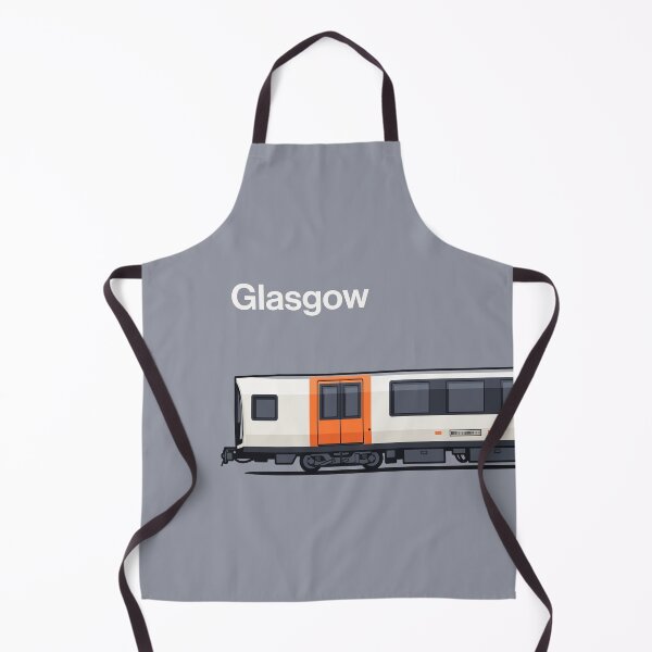 Item preview, Glasgow 3rd Gen Grey World Train Side Scotland designed and sold by VoodooCircus.