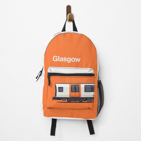 Item preview, Glasgow 3rd Gen Orange World Train Side Scotland designed and sold by VoodooCircus.