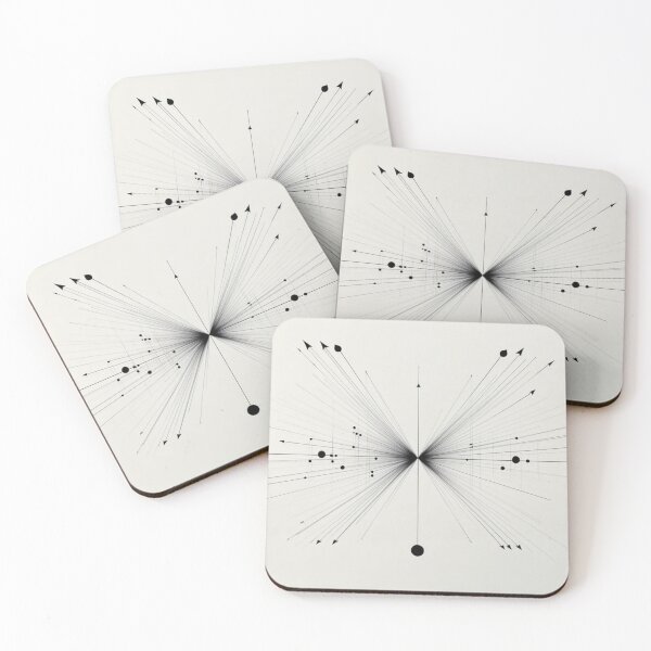 Item preview, Symmetry of Forces: Minimalist Feynman Diagrams designed and sold by eXtraHumans.