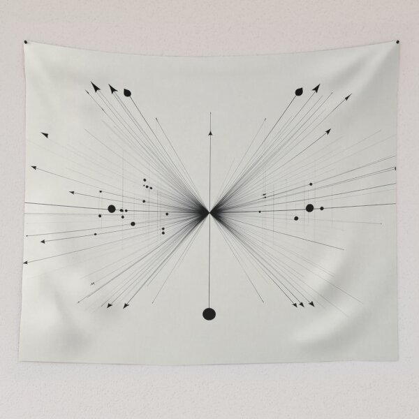 Item preview, Symmetry of Forces: Minimalist Feynman Diagrams designed and sold by eXtraHumans.