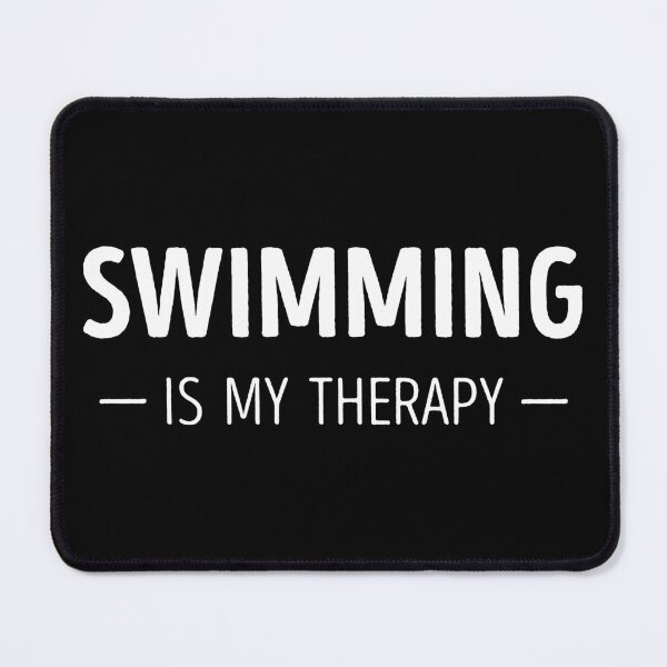 Item preview, Swimming Is My Therapy Funny Swimming Lover designed and sold by RareBunny.