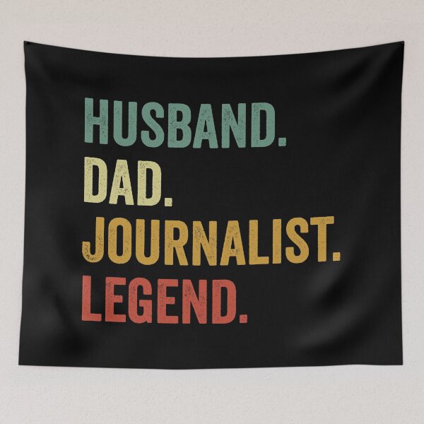 Item preview, Husband Dad Journalist Legend Funny Journalist designed and sold by RareBunny.