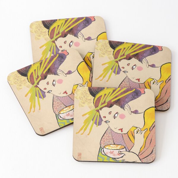 Artikelvorschau, UKIYOE-KAFFEE entworfen und verkauft von miacomart.