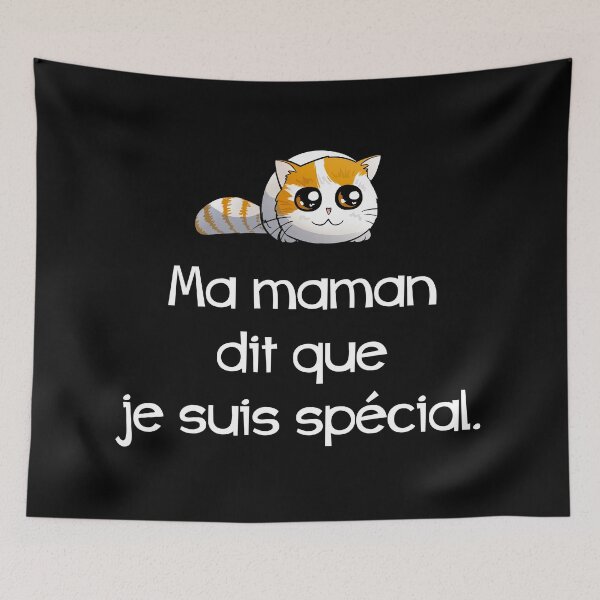 Aperçu de l'œuvre Ma maman dit que je suis spécial créée et vendue par Malganyr.