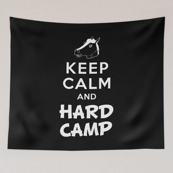Aperçu de l'œuvre Keep Calm and HARD CAMP créée et vendue par Malganyr.