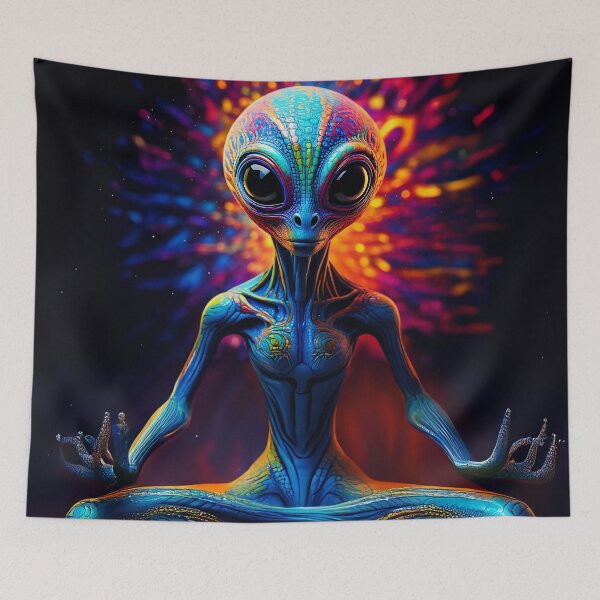 Aperçu de l'œuvre Yogi extraterrestre créée et vendue par EugeJ.