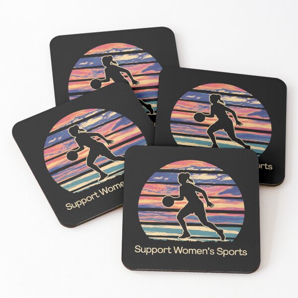 Item preview, Support Women's Sports Basketball Player designed and sold by MadCatPrints.