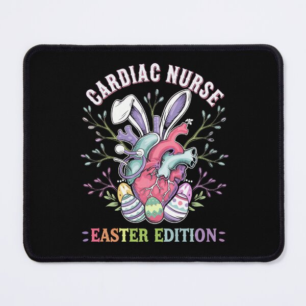 Item preview, Cardiology Nurse Easter designed and sold by MadCatPrints.