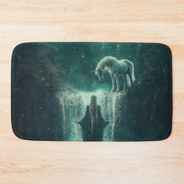 Item preview, Moonlit Guardian: The Enchanted Unicorn designed and sold by LemurianPortals.