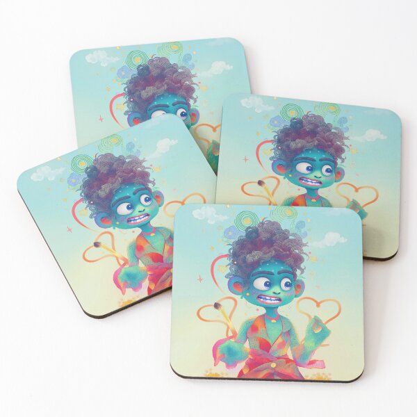 Item preview, Whimsical Artist - Vibrant and Playful Character Art designed and sold by Modern-Mojo.