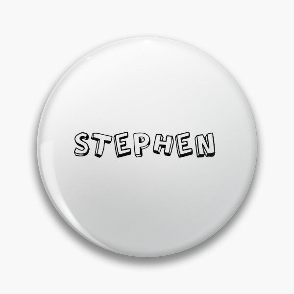 Item preview, typography "Stephen" english name tag sticker  designed and sold by tonylau81.