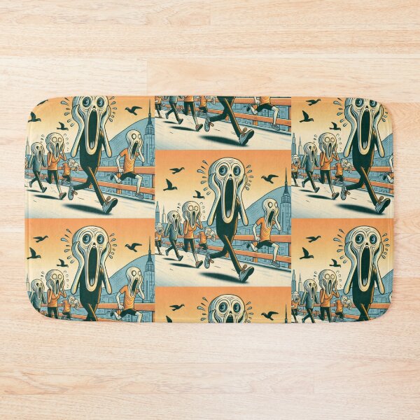 Item preview, The scream man jogging designed and sold by SammyMorry.