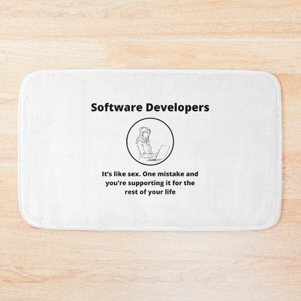 Item preview, Software Developer - One Mistake designed and sold by PunAtWork.