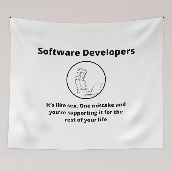 Item preview, Software Developer - One Mistake designed and sold by PunAtWork.