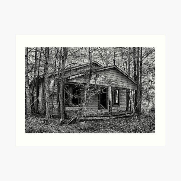 Oklahoma Broken Home Art Print