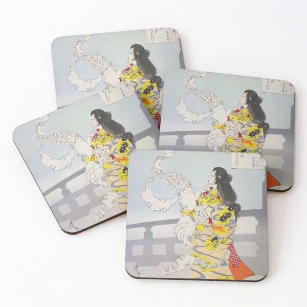 Item preview, Tsukioka Yoshitoshi - "Moonlight Madness" (Tsuki no Mono Kuruhi) designed and sold by store-wasabi.