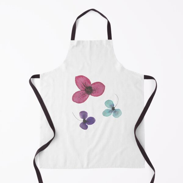 Item preview, Red, blue and purple flowers designed and sold by AcornDesign.
