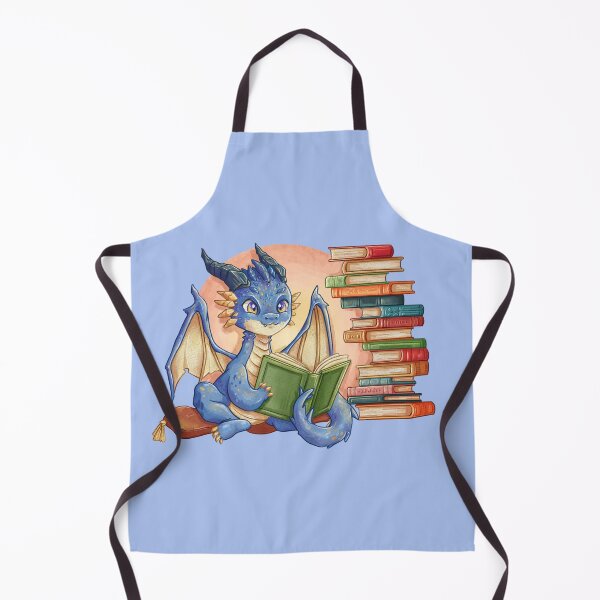 Item preview, Blue Dragon - Bookworm designed and sold by KrishyArt.