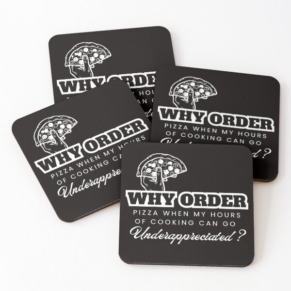 Item preview, Why Order Pizza When my Hours of Cooking can go Underappreciated? designed and sold by Retro-Reverie.