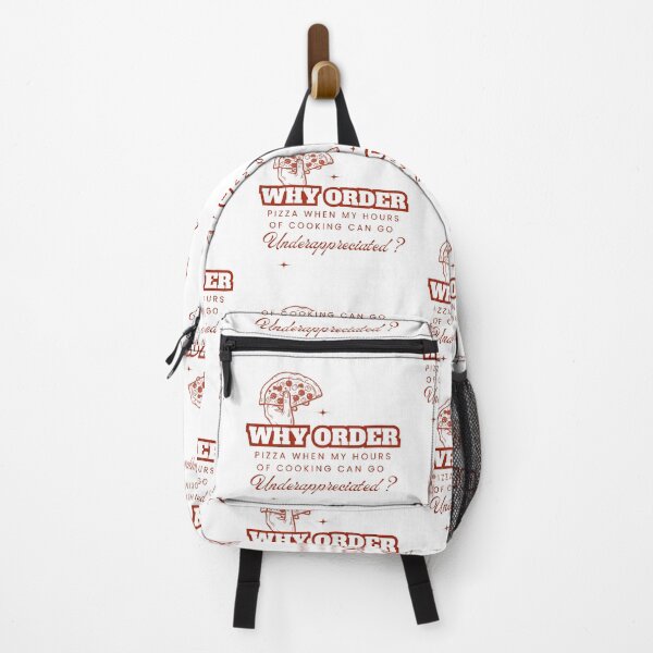 Item preview, Why Order Pizza When my Hours of Cooking can go Underappreciated? designed and sold by Retro-Reverie.