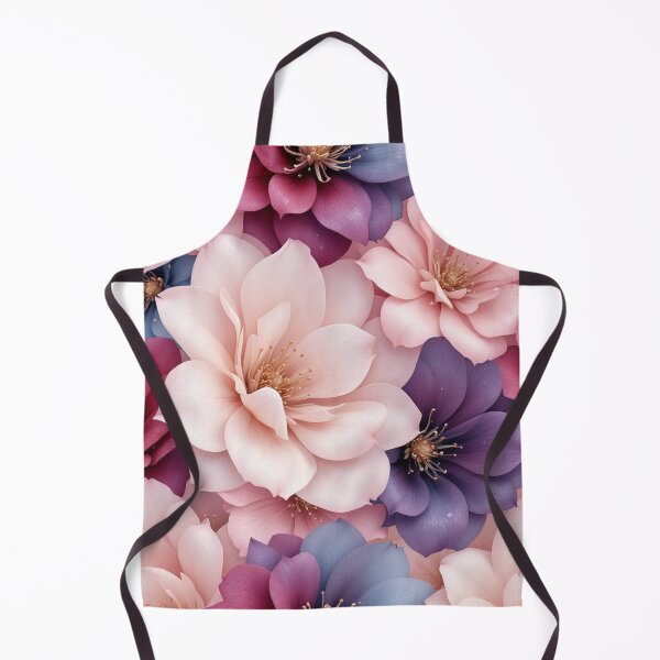 Item preview, Waterproof Flower Pattern Features Beautifully Detailed Flowers designed and sold by Art for Every Person.