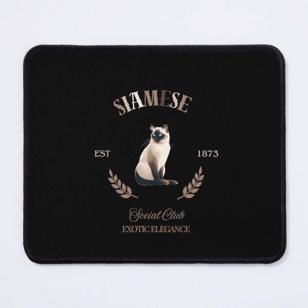 Item preview, Siamese cat social Club designed and sold by Fateh-Kro ⭐⭐⭐⭐⭐.