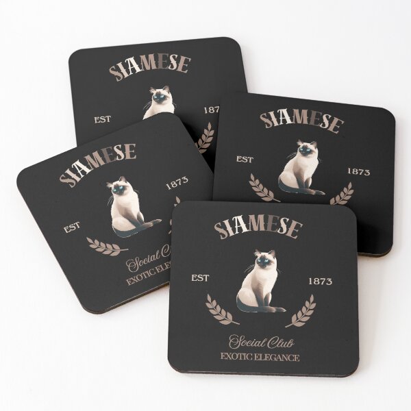 Item preview, Siamese cat social Club  designed and sold by Fateh-Kro ⭐⭐⭐⭐⭐.