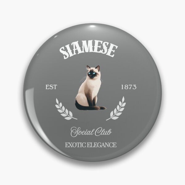 Item preview, Siamese cat social Club  designed and sold by Fateh-Kro ⭐⭐⭐⭐⭐.