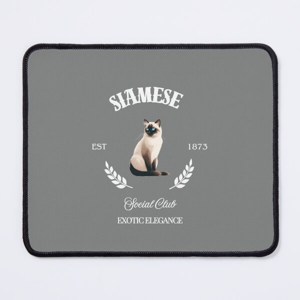 Item preview, Siamese cat social Club designed and sold by Fateh-Kro ⭐⭐⭐⭐⭐.