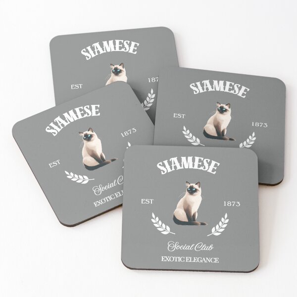 Item preview, Siamese cat social Club  designed and sold by Fateh-Kro ⭐⭐⭐⭐⭐.