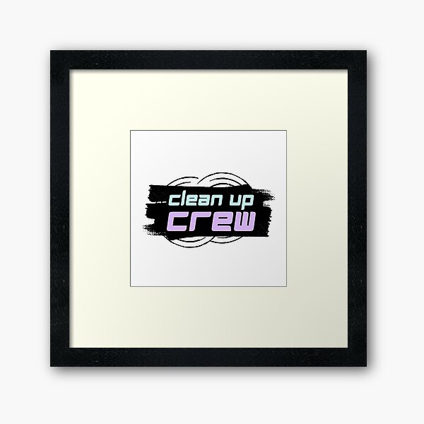 Item preview, Clean Up Crew designed and sold by variant designer.