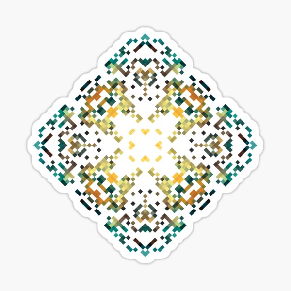 Aperçu de l'œuvre Ornement ethnique bohème créée et vendue par Pixeeless.