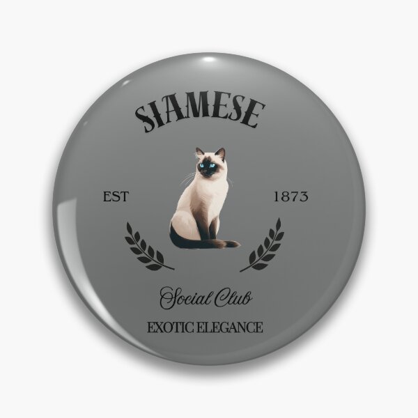 Item preview, Siamese cat social Club  designed and sold by Fateh-Kro ⭐⭐⭐⭐⭐.
