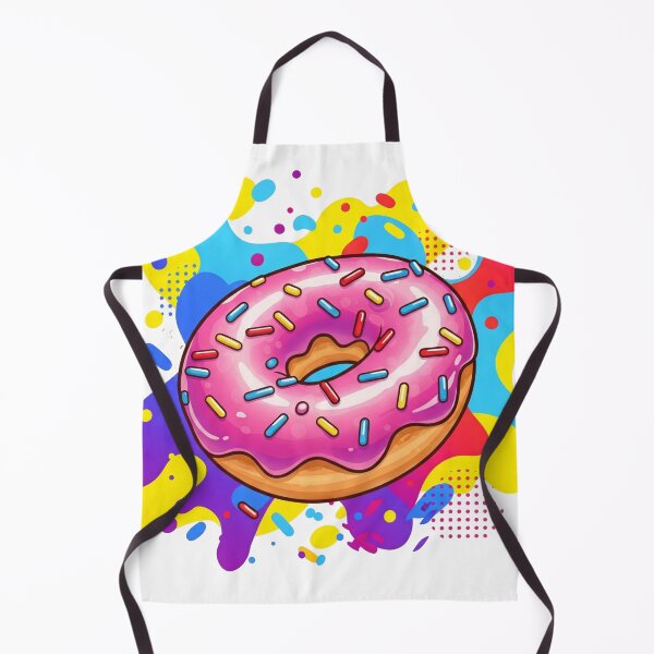 Item preview, Vibrant Donut Delight - Pop Art Aesthetic designed and sold by weebeearts.