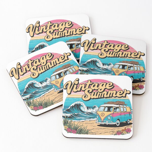 Item preview, Vintage Summer T-Shirt, Retro Summer Top designed and sold by Bits & Bops Boutique.