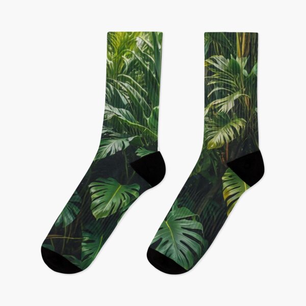 Item preview, Monstera - Aesthetic Tropical Plants Foliage - Greenery - Fresh Dense Plants - Vegetation After Rain designed and sold by MyArt23.
