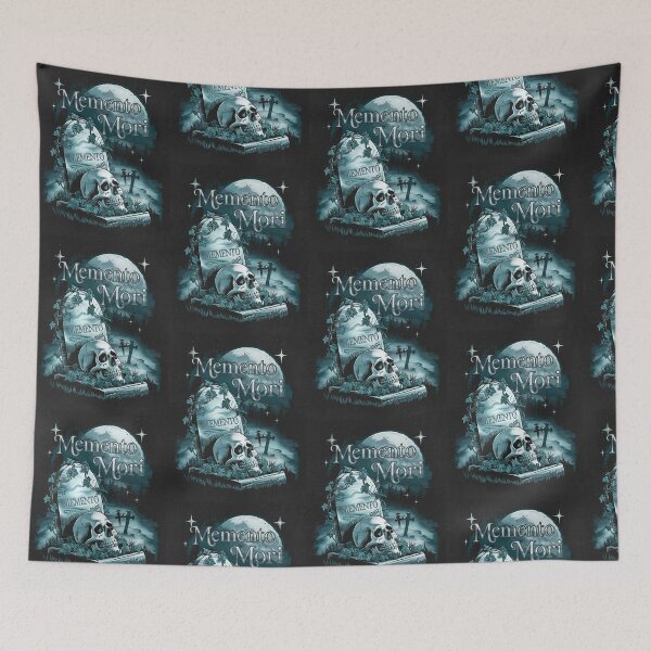 Item preview, Memento Mori Graveyard | Dark Academia Gothic Design designed and sold by TheVelvetArchive.