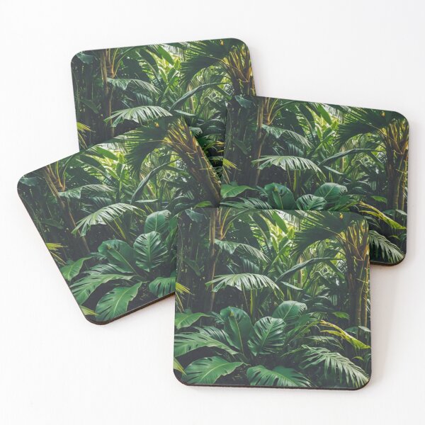 Item preview, Monstera - Aesthetic Tropical Plants Foliage - Greenery - Fresh Dense Plants - Vegetation After Rain designed and sold by MyArt23.