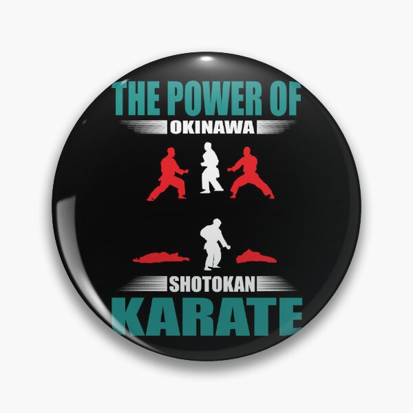 Item preview, The Power of Okinawa Shotokan Karate – Fighting Karatekas designed and sold by RetroMaritalArt.