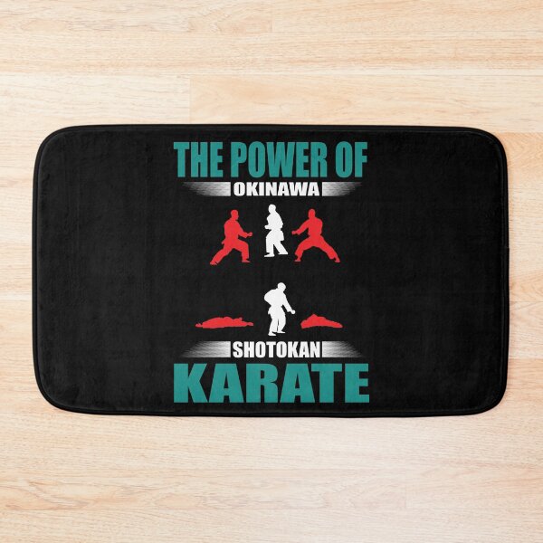 Item preview, The Power of Okinawa Shotokan Karate – Fighting Karatekas designed and sold by RetroMaritalArt.